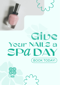 Nail Spa Day Flyer Image Preview
