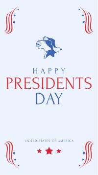 Happy Presidents Day Instagram Story Design