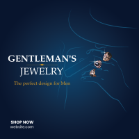Gentleman's Jewelry Instagram Post Design