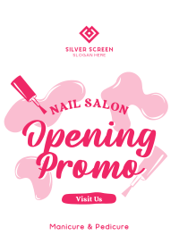 Nail Salon Promotion Flyer Design