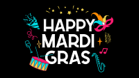 Mardi Gras Festival Facebook event cover Image Preview