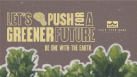 Green Earth Ecology Facebook Event Cover Design