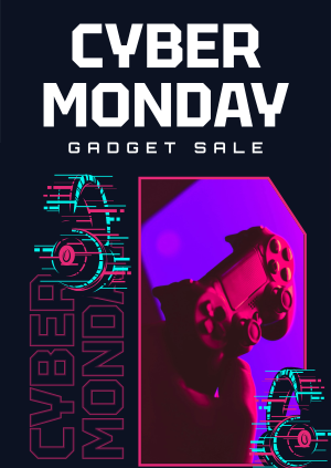 Cyber Gadget Sale Poster Image Preview