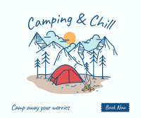 Camping and Chill Facebook post Image Preview