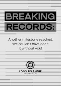 Minimalist Milestones Poster Preview