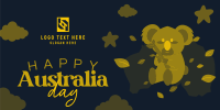 Koala Australia Day Twitter post Image Preview