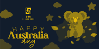 Koala Australia Day Twitter Post Image Preview