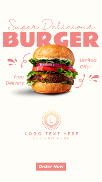 The Burger Delight YouTube Short Design