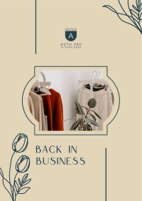 Boutique Back in Business Poster Image Preview