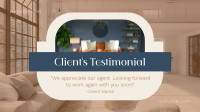 Clean Real Estate Testimonial Video Image Preview