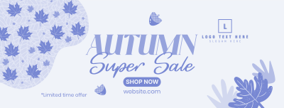 Autumn Season Sale Facebook cover Image Preview