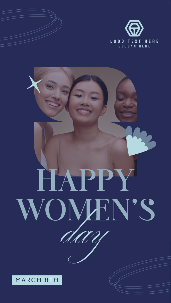Modern Women's Day Facebook Story Design Image Preview