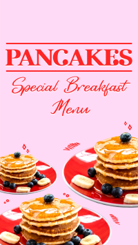 Pancakes For Breakfast TikTok video Image Preview