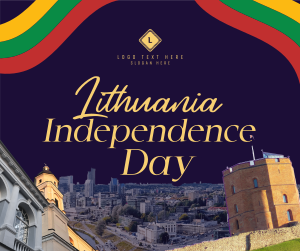 Rustic Lithuanian Independence Day Facebook post Image Preview
