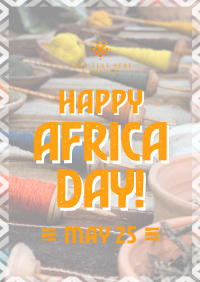 Africa Day Commemoration  Flyer Design