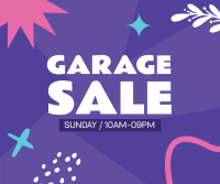 Garage Sale Notice Facebook Post Design
