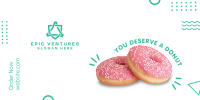 Pink Donuts Twitter post Image Preview