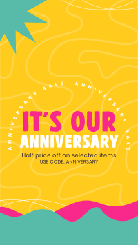 Anniversary Discounts Facebook story Image Preview
