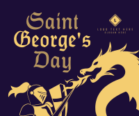 Saint George's Celebration Facebook post Image Preview