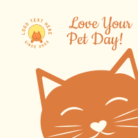 Love your Pet Day Instagram post Image Preview