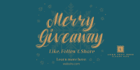 Merry Giveaway Announcement Twitter post Image Preview