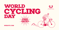 World Bicycle Day Facebook Ad Design