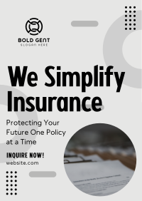 Simplify Insurance  Poster Image Preview