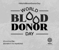 World Blood Donor Badge Facebook post Image Preview