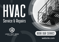 HVAC Technician Postcard Preview