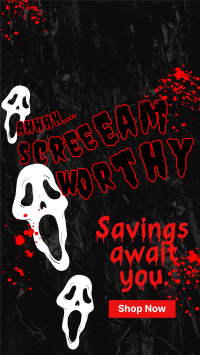 Scream Worthy Discount Instagram Reel Preview