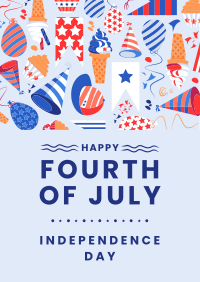 Fourth of July Party Poster Image Preview