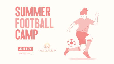 Football Summer Training Facebook event cover Image Preview