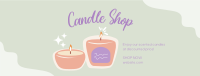 Scented  Candles Facebook Cover Design