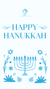 Peaceful Hanukkah Instagram reel Image Preview