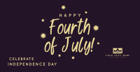 Sparkling Fourth of July Facebook ad Image Preview