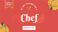 Restaurant Chef Recruitment Facebook Event Cover Image Preview