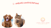 Furry Friends Zoom Background Image Preview