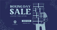 Boxing Day Mega Sale Facebook Ad Design
