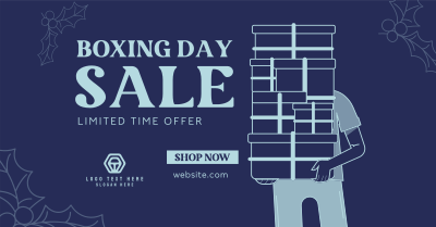 Boxing Day Mega Sale Facebook ad Image Preview