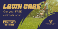 Lawn Maintenance Services Twitter post Image Preview