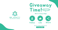 Giveaway Time Facebook Ad Image Preview