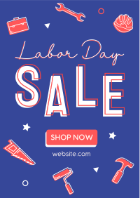 It's Sale This Labor Day Flyer Image Preview