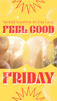 Friday Chill Vibes Facebook Story Image Preview