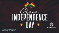 Ghana Independence Day Facebook Event Cover Design