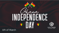 Ghana Independence Day Facebook Event Cover Image Preview