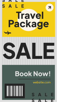 Travel Package Sale Facebook Story Design