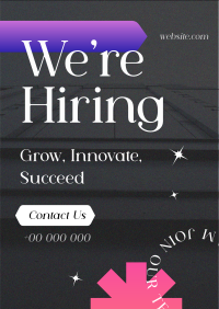 Now Hiring Flyer Image Preview