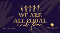 Civilians' Equality Facebook event cover Image Preview