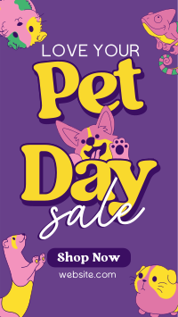 Pet Day Sale Instagram story Image Preview