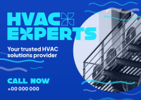HVAC Experts Postcard Image Preview